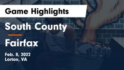 South County  vs Fairfax  Game Highlights - Feb. 8, 2022