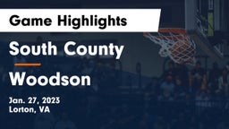South County  vs Woodson  Game Highlights - Jan. 27, 2023