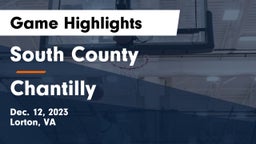 South County  vs Chantilly  Game Highlights - Dec. 12, 2023