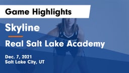 Skyline  vs Real Salt Lake Academy Game Highlights - Dec. 7, 2021