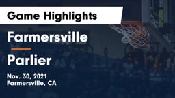 Farmersville  vs Parlier  Game Highlights - Nov. 30, 2021