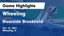 Wheeling  vs Riverside Brookfield  Game Highlights - Oct. 16, 2021