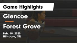 Glencoe  vs Forest Grove  Game Highlights - Feb. 18, 2020