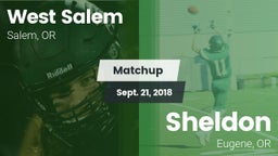 Matchup: West Salem vs. Sheldon  2018