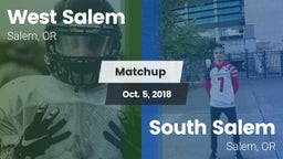 Matchup: West Salem vs. South Salem  2018