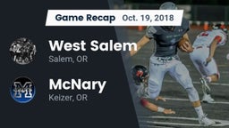 Recap: West Salem  vs. McNary  2018
