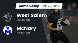 Recap: West Salem  vs. McNary  2019