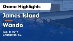 James Island  vs Wando  Game Highlights - Feb. 8, 2019