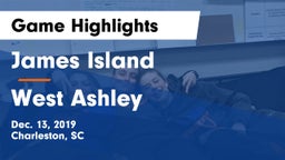 James Island  vs West Ashley  Game Highlights - Dec. 13, 2019
