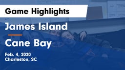 James Island  vs Cane Bay  Game Highlights - Feb. 4, 2020