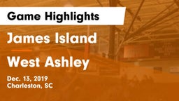 James Island  vs West Ashley  Game Highlights - Dec. 13, 2019