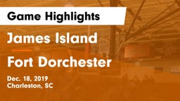 James Island  vs Fort Dorchester  Game Highlights - Dec. 18, 2019