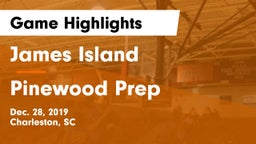 James Island  vs Pinewood Prep  Game Highlights - Dec. 28, 2019