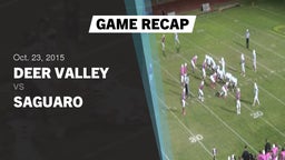 Recap: Deer Valley  vs. Saguaro  2015