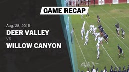 Recap: Deer Valley  vs. Willow Canyon  2015