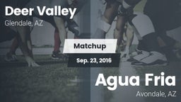 Matchup: Deer Valley High vs. Agua Fria  2016