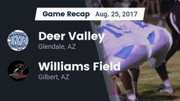 Recap: Deer Valley  vs. Williams Field  2017