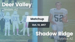 Matchup: Deer Valley High vs. Shadow Ridge  2017