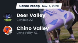 Recap: Deer Valley  vs. Chino Valley  2020