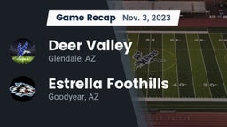 Recap: Deer Valley  vs. Estrella Foothills  2023