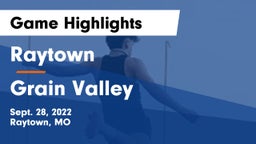 Raytown  vs Grain Valley  Game Highlights - Sept. 28, 2022
