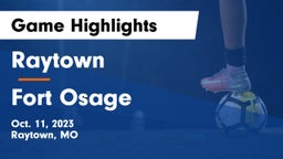 Raytown  vs Fort Osage  Game Highlights - Oct. 11, 2023