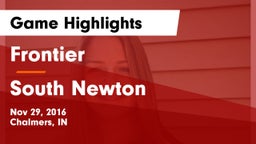 Frontier  vs South Newton  Game Highlights - Nov 29, 2016