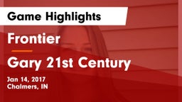 Frontier  vs Gary 21st Century Game Highlights - Jan 14, 2017