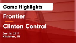 Frontier  vs Clinton Central  Game Highlights - Jan 16, 2017