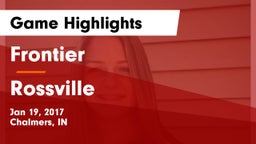 Frontier  vs Rossville  Game Highlights - Jan 19, 2017