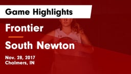 Frontier  vs South Newton  Game Highlights - Nov. 28, 2017