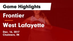 Frontier  vs West Lafayette  Game Highlights - Dec. 16, 2017