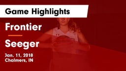 Frontier  vs Seeger  Game Highlights - Jan. 11, 2018