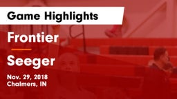 Frontier  vs Seeger  Game Highlights - Nov. 29, 2018