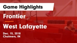 Frontier  vs West Lafayette  Game Highlights - Dec. 15, 2018