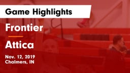 Frontier  vs Attica  Game Highlights - Nov. 12, 2019