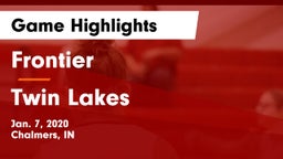 Frontier  vs Twin Lakes  Game Highlights - Jan. 7, 2020