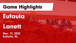 Eufaula  vs Lanett  Game Highlights - Dec. 17, 2022
