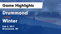 Drummond  vs Winter Game Highlights - Feb 6, 2017