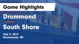 Drummond  vs South Shore Game Highlights - Feb 9, 2017