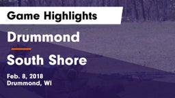 Drummond  vs South Shore Game Highlights - Feb. 8, 2018