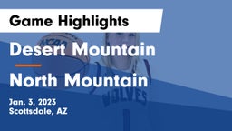Desert Mountain  vs North Mountain Game Highlights - Jan. 3, 2023