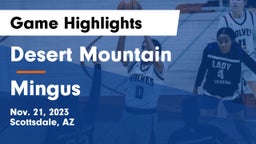 Desert Mountain  vs Mingus  Game Highlights - Nov. 21, 2023
