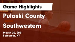 Pulaski County  vs Southwestern  Game Highlights - March 20, 2021