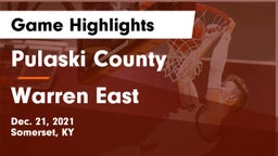 Pulaski County  vs Warren East  Game Highlights - Dec. 21, 2021