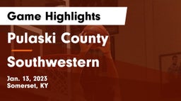 Pulaski County  vs Southwestern  Game Highlights - Jan. 13, 2023