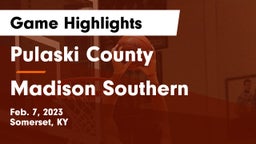 Pulaski County  vs Madison Southern  Game Highlights - Feb. 7, 2023