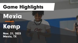 Mexia  vs Kemp  Game Highlights - Nov. 21, 2023