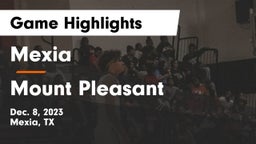 Mexia  vs Mount Pleasant  Game Highlights - Dec. 8, 2023