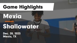 Mexia  vs Shallowater  Game Highlights - Dec. 28, 2023